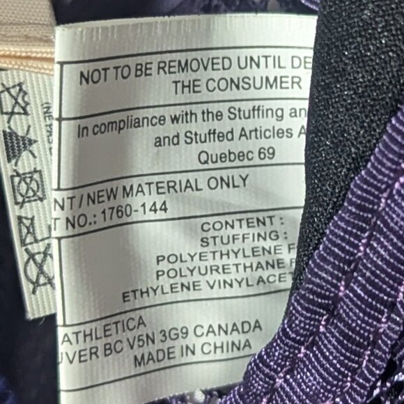 Lululemon Urban Yogini Messenger Bag in Royal Purple - Picture 15 of 16